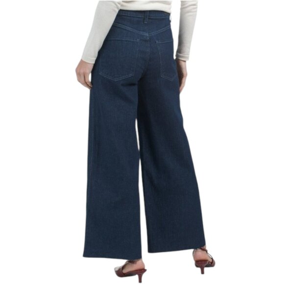 LE JEAN Juliette Wide Leg Ankle Jeans - Picture 2 of 2